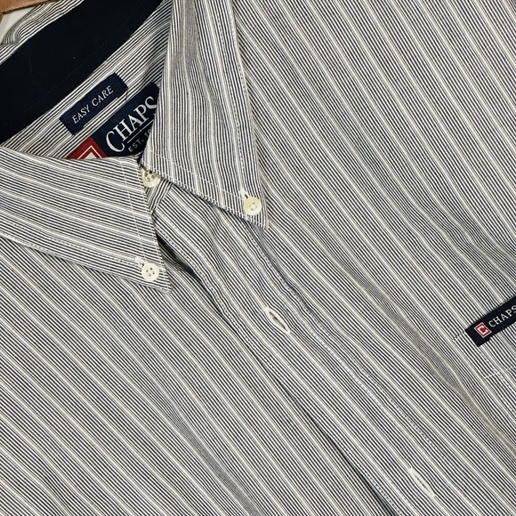 Chaps Other - CHAPS Ralph Lauren Easy Care Long Sleeve Button Down‎ Shirt Men's Large